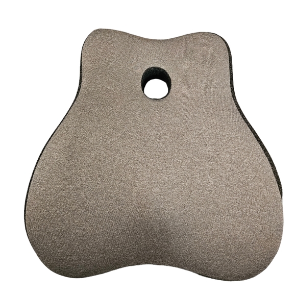 Lumbar support car and office pillow color gray/black - Picture 1 of 7